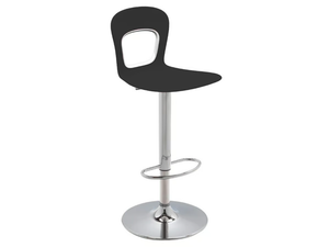 BLOG I145A/AV - Upholstered stool height-adjustable with footrest _ GABER