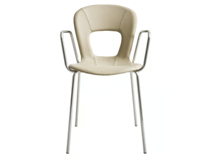 BLOG ITB - Stackable upholstered chair with armrests _ GABER