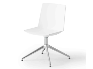 JUBEL L - Swivel trestle-based technopolymer office chair _ GABER