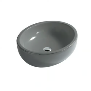 MIDAS - Countertop round ceramic washbasin _ GALASSIA