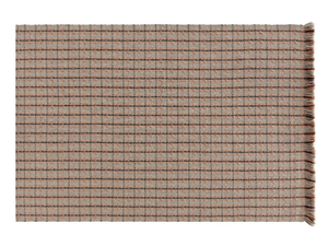 GARDEN LAYERS CHECKS. TERRACOTTA - Rectangular polypropylene outdoor rugs with geometric shapes _ GAN