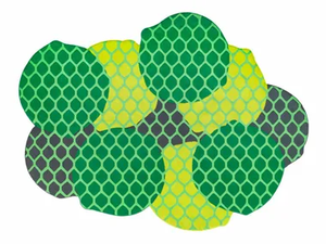 CITRUS LIME - Recycled PET outdoor rugs _ GAN