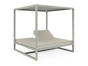 DAYBED - Recliner thermo lacquered aluminium garden bed _ GANDIABLASCO