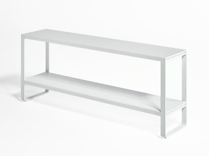 FLAT - Thermo lacquered aluminium shelving unit _ GANDIABLASCO