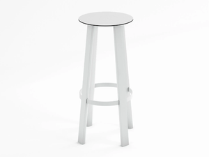 STACK - High stackable stool with footrest _ GANDIABLASCO