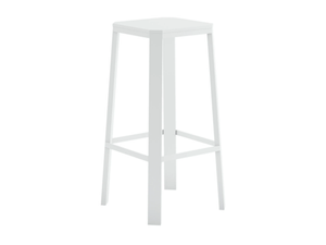 TIMELESS - High thermo lacquered aluminium stool _ GANDIABLASCO