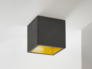 [B7] DARK - Concrete and cement-Based materials ceiling lamp _ GANTlights