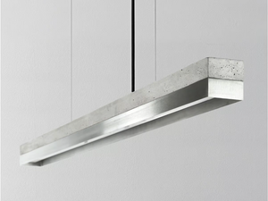 [C1] STAINLESS STEEL - Dimmable LED Pendant Light (L 122cm) _ GANTlights