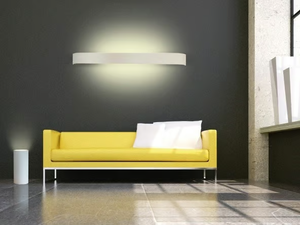 PARMA - Plaster floor lamp _ GESSO