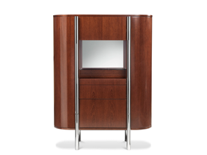 TARANTINO MANHATTAN - Oak bar cabinet with integrated lighting _ GHIDINI1961