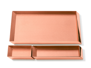 AXONOMETRY - Copper desk set _ GHIDINI1961