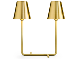 BIO - Satin brass table lamp _ GHIDINI1961