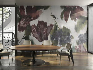 RICORDI - Wallpaper with floral pattern _ GLAMORA