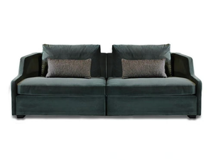 FIRST - Modular velvet sofa _ Gallotti&Radice