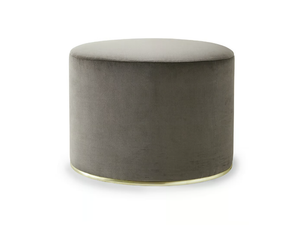 LOU - Upholstered velvet pouf _ Gallotti&Radice