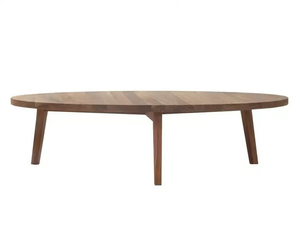 GRAY 49 - Low round wooden coffee table _ Gervasoni