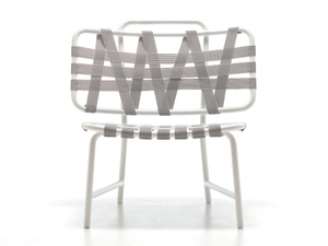 INOUT 856 - Powder coated aluminium easy chair _ Gervasoni