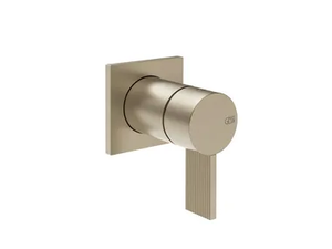 INVERSO RIGATO - Chromed brass shower mixer _ Gessi