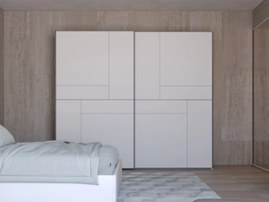 COVER - Built-in wooden wardrobe with sliding doors _ Giessegi