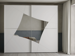 DALÍ - Built-in wooden wardrobe with sliding doors _ Giessegi