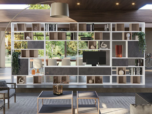 LV730 - Double-sided bookcase _ Giessegi