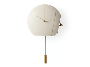 CUCKOO CLOCK - Pendulum wall-mounted leather clock _ Giorgetti