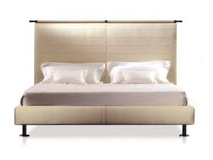 KAO - Bed with high headboard _ Giorgetti