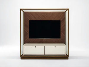 TOWN - Wooden TV cabinet with drawers _ Giorgetti