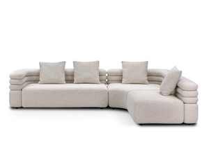 NUAGE - Sectional fabric sofa _ HC28