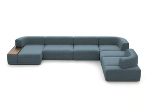 OVERLAP - Sectional fabric sofa _ HC28