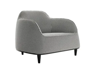 BEAR - Fabric armchair with armrests _ HC28