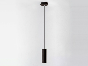 STRAIGHT SU - LED powder coated aluminium pendant lamp _ HER