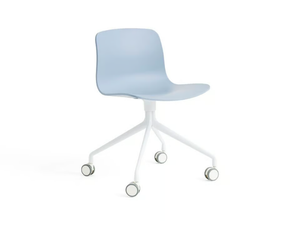 ABOUT A CHAIR AAC 14 - Recycled plastic chair with castors _ Hay