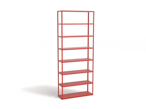 NEW ORDER COMB. 701 - Open aluminium bookcase _ Hay