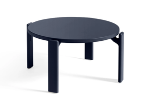 REY - Round beech coffee table _ Hay