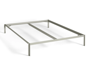 CONNECT BED - Steel double bed _ Hay