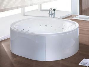 ERGO+ - Hydromassage oval freestanding acrylic bathtub _ Hoesch