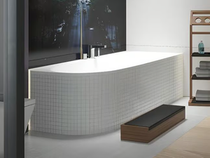 ISENSI - Corner acrylic bathtub _ Hoesch