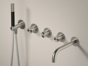 ARCHIE AR7072 - Thermostatic stainless steel bathtub mixer _ Hotbath