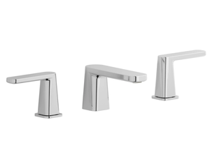 TAAAC AA392 - 3 hole countertop washbasin tap with automatic pop-up waste _ IB