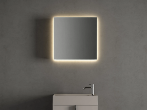 PARAL - Wall-mounted mirror with integrated lighting _ INBANI