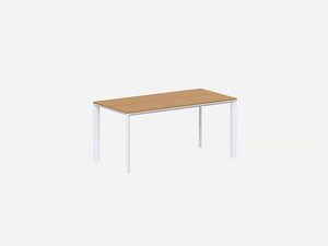 LAMINAR - Rectangular wood veneer table _ INCLASS