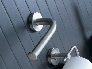 INOX - Stainless steel toilet roll holder _ INDA®