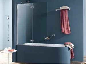 SIM - Folding glass bathtub wall panel _ INDA®