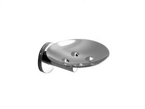 TOUCH - Wall-mounted chromed brass soap dish _ INDA®