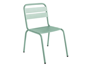 BARCELONETA - Stackable aluminium garden chair _ ISIMAR