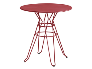 CAPRI - Round steel garden table _ ISIMAR