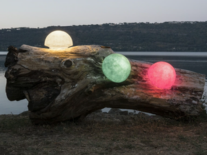 BUTTON OUT - LED Nebulite® Outdoor wall Lamp _ In-es.artdesign