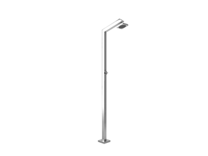 TECNO CUBE - Stainless steel outdoor shower _ Inoxstyle