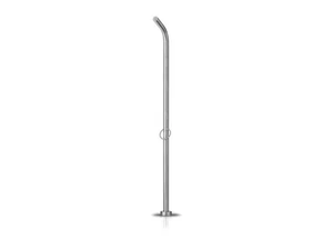 PURE SHOWER 01 - Floor standing stainless steel shower panel _ JEE-O